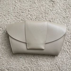 Anthropologie Amara Crossbody or Clutch in Tan